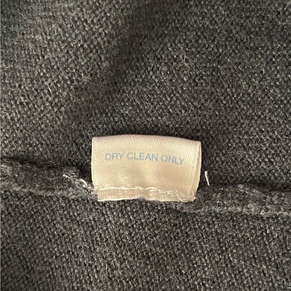 John W Nordstrom 100% Cashmere Sweater Mens L Black Y2K Crewneck Jumper Pullover - Picture 3 of 8